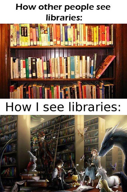 "Ahogy én látom a könyvtárat..."