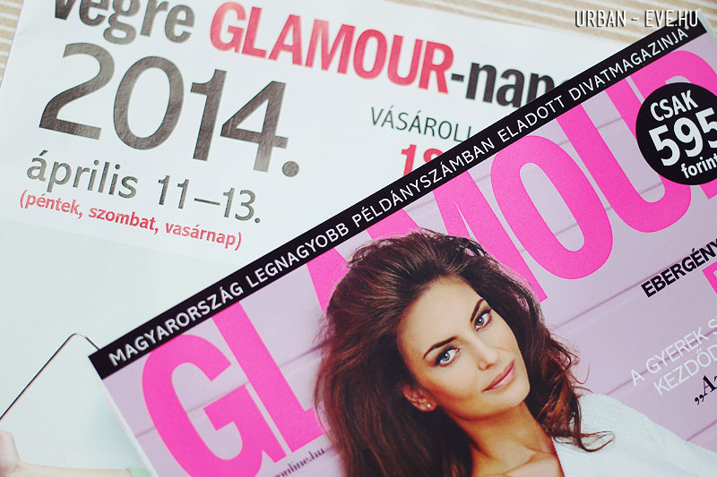 Glamour-napok - kuponok a 2014. áprilisi Glamour magazinban