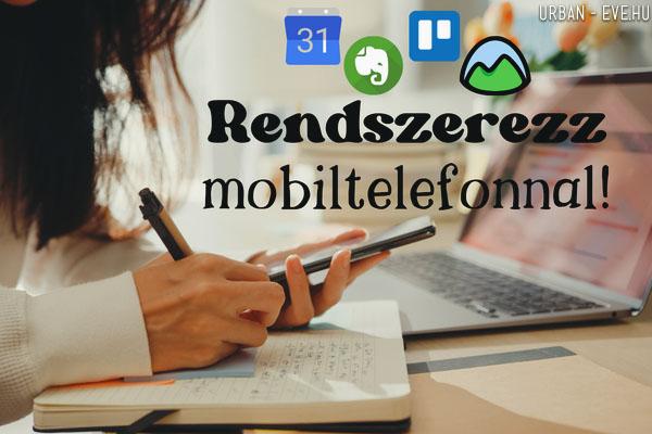 rendszerezés telefonon