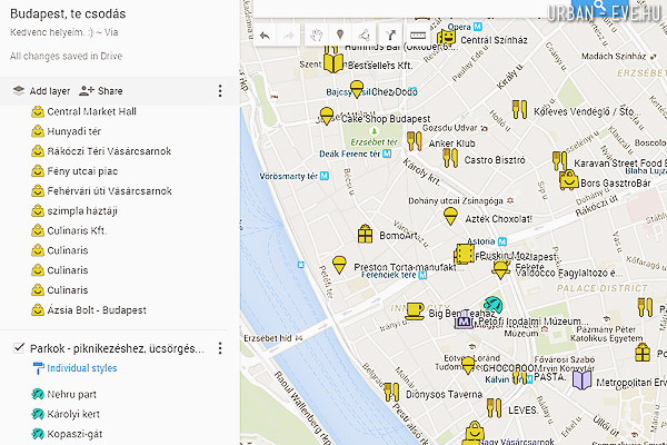 mymaps-budapest