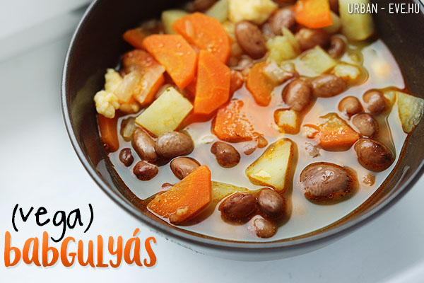 vega babgulyás recept